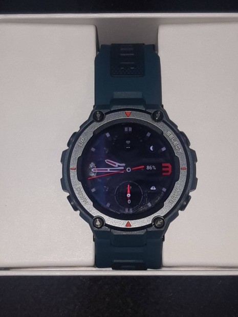 Amazfit T-Rex Pro okosra, Steel blue