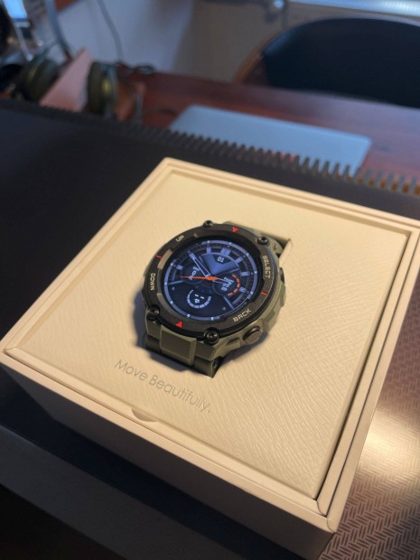 Amazfit T-Rex okosra, Army Green, egyszer hasznalt