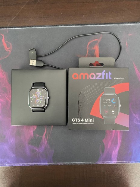 Amazfit gts 4 mini fekete