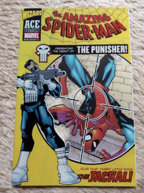 Amazing Spider-man 129 Wizard Ace edition Pkember kpregny elad!