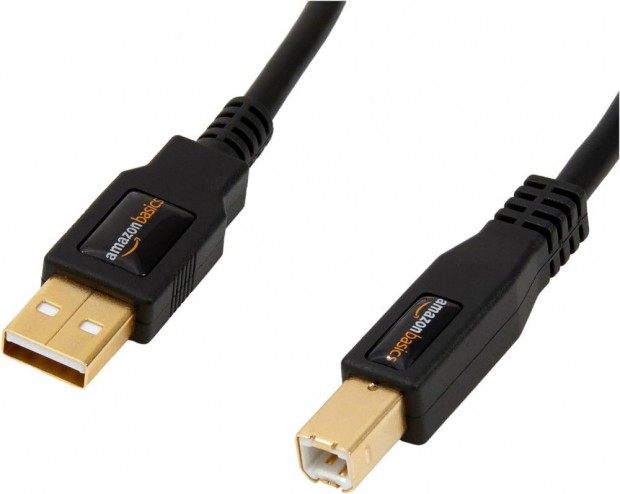 Amazon Basics USB-A to USB-B 2.0 kbel nyomtathoz vagy kls merevl