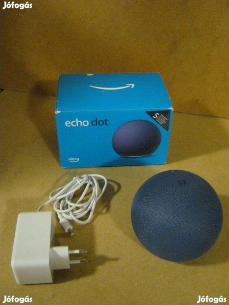 Amazon Echo Dot 5 Intelligens hangszr, Control Voce Alexa, Wi-Fi, Bl