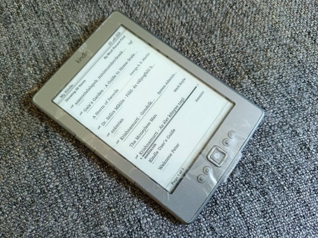 Amazon Kindle 4 ebook olvasó