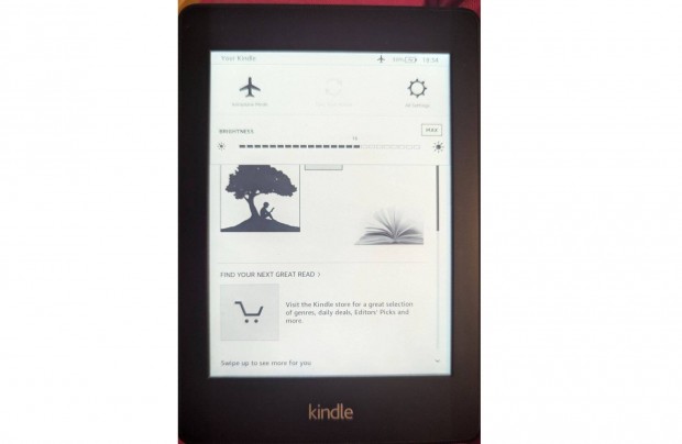 Amazon Kindle Paperwhite 2, 6 gen. httrvilgtsos e-knyv olvas