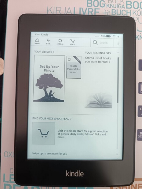 Amazon Kindle Paperwhite 7th Gen ebook olvas  DP75SDI.