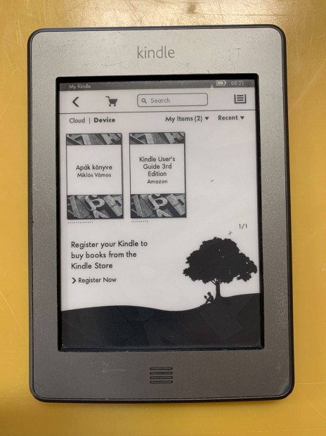 Amazon Kindle Touch rintkpernys e-book, e-olvas 4 Gb D01200