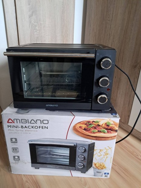 Ambiano OVN-21 15L 1200W légkeveréses minisütő, minigrill