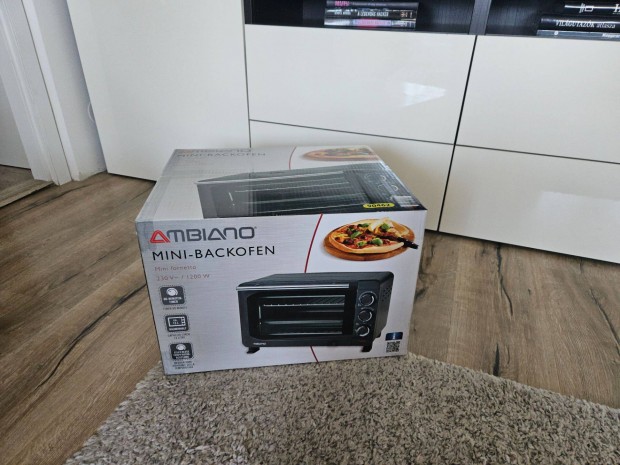 Ambiano OVN-21 / MB-2020 15L 1200W légkeveréses sütő, minigrill, gril