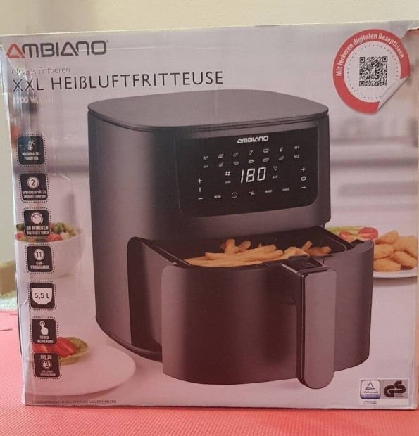 Ambiano airfryer szmlval