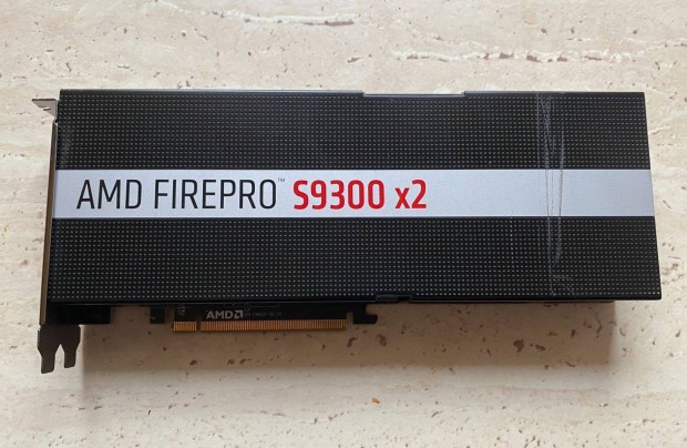 Amdfirepro S9300X2 gyorsit, AI, deep learning elad