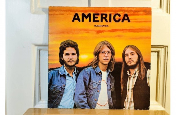 America - Homecoming LP 1972 Germany Tri - Fold Cover