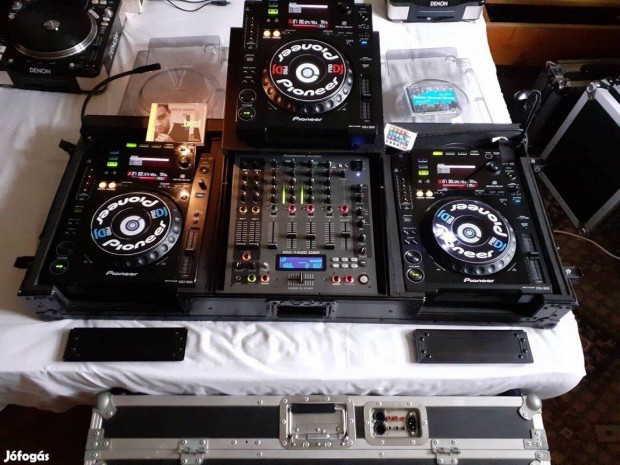 American Audio DSP 1400 MX, Pioneer Cdj 900. Cserlhetk is