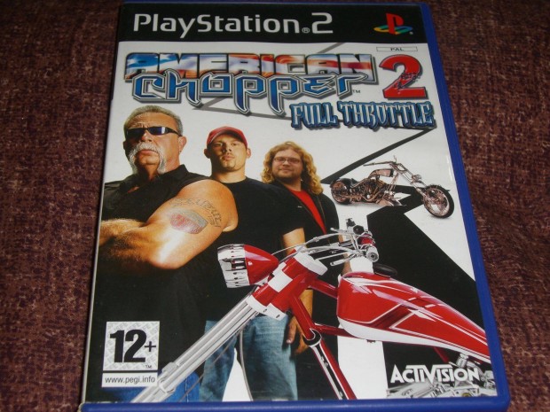 American Chopper 2 Full Throttle Playstation 2 eredeti ( 2500 Ft )