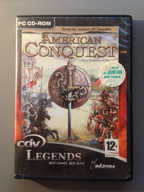 American Conquest: Three Centuries of War PC jtk (CD-ROM)