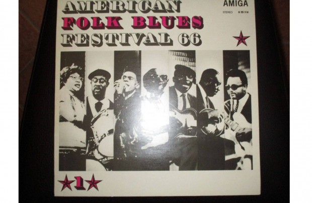 American Folk Blues Fesztival 66 bakelit hanglemezek eladk