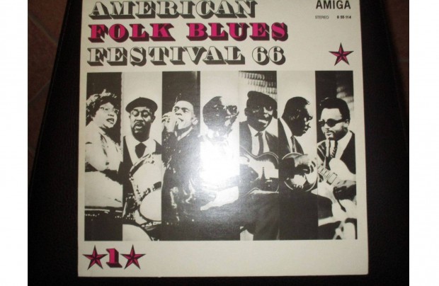 American Folk Blues Fesztival 66 vinyl hanglemezek eladk