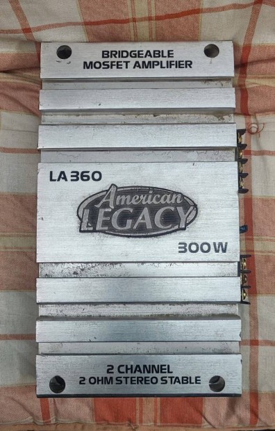 American Legacy LA360 autós erősítő eladó