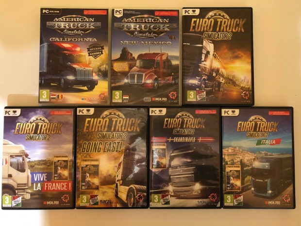 American Truck Simulator és Euro Truck Simulator 2 gyűjtemény