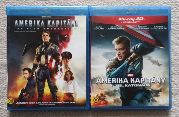 Amerika Kapitny 1-2 blu-ray blu ray film