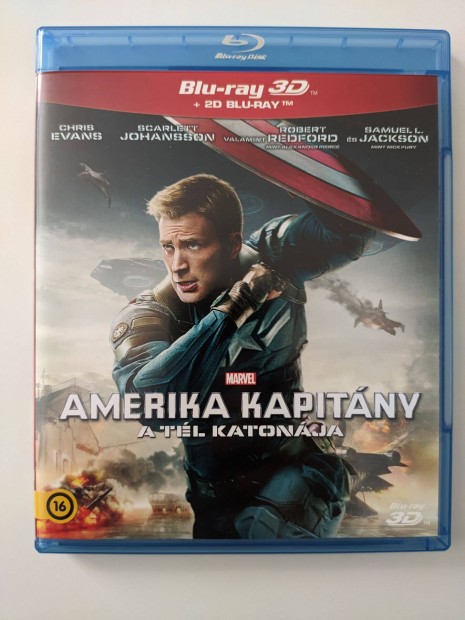Amerika Kapitány A tél katonája 3D 2D Blu-ray bluray