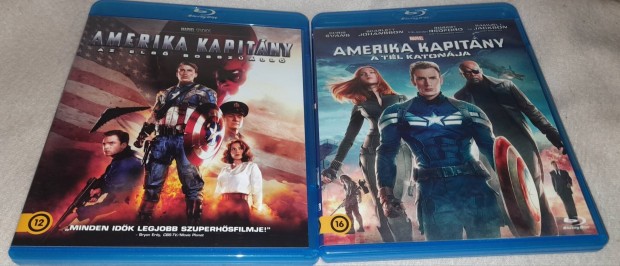 Amerika kapitny 1-2 Magyar Kiads s Szinkronos Blu-ray 