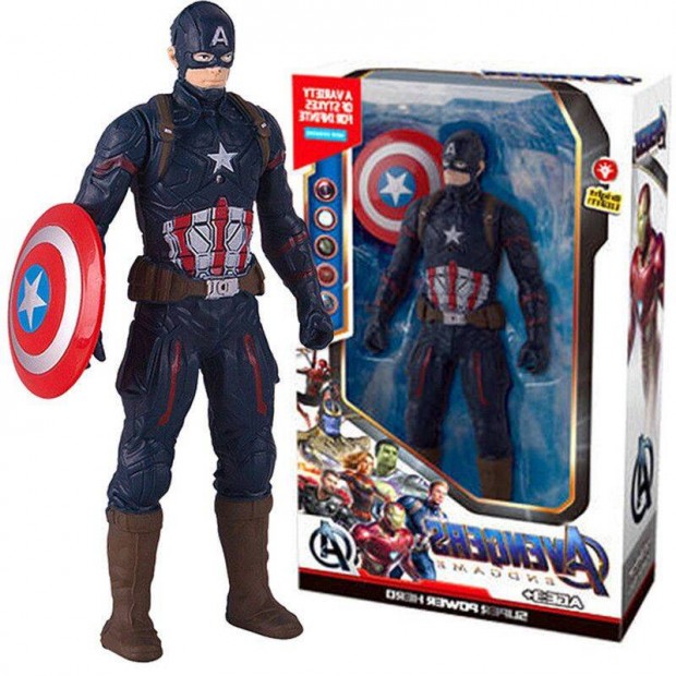 Amerika kapitny Marvel figura 17cm dobozzal j Kszleten Avengers