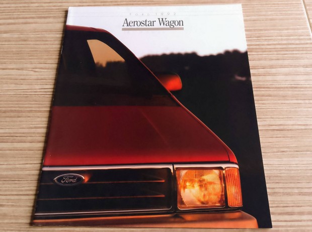Amerikai Aerostar Wagon (1991) prospektus, katalgus.