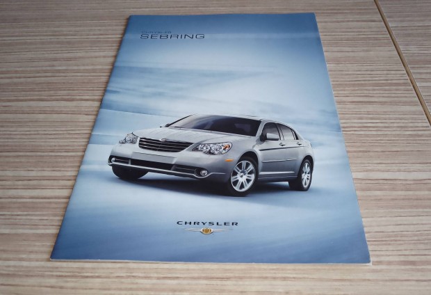 Amerikai Chrysler Sebring (2007) prospektus, katalógus.