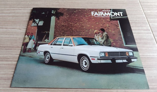 Amerikai Ford Fairmont (1978) prospektus, katalgus