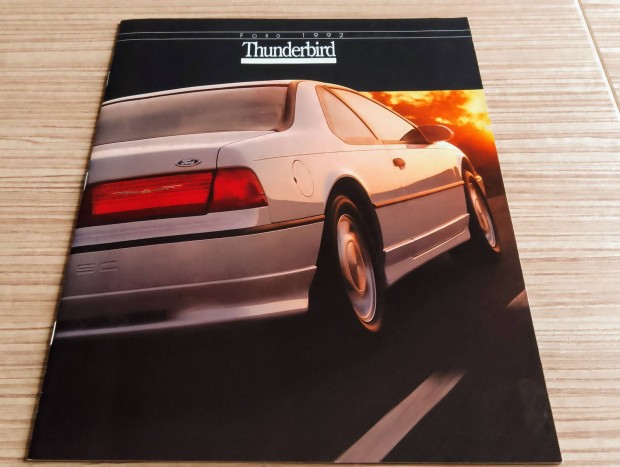 Amerikai Ford Thunderbird (1992) prospektus, katalgus!