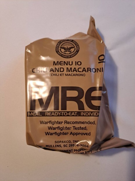 Amerikai MRE