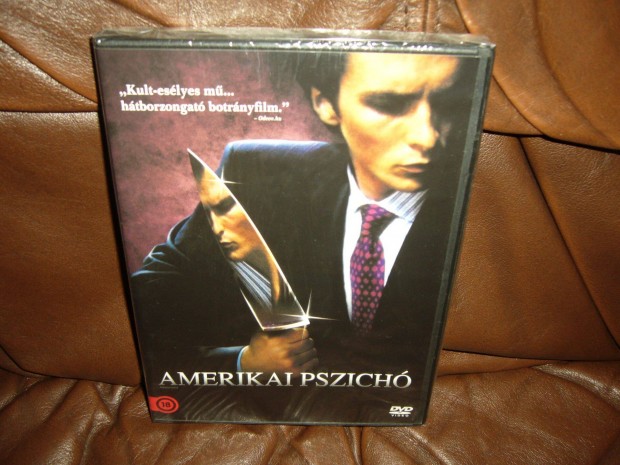Amerikai Pszich . dvd film, Bontatlan . Cserlhet Blu-ray filmre