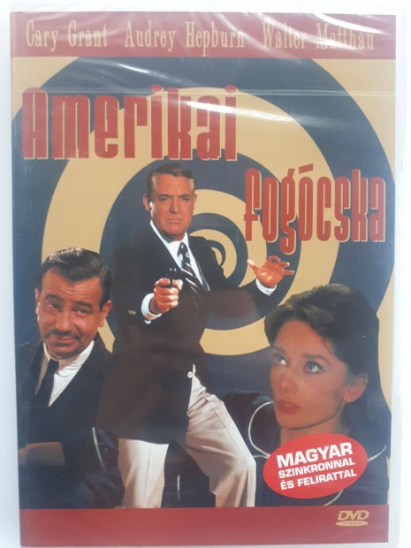 Amerikai fogcska (Audrey Hepburn, Walter Matthau) bontatlan DVD