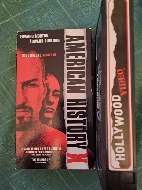 Amerikai histria X VHS - klfldi kiadvny