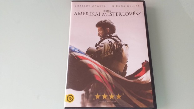 Amerikai mesterlövész DVD film-Bradley Cooper