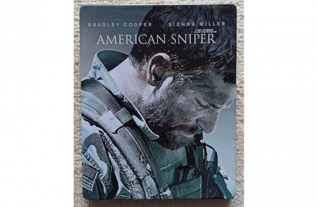 Amerikai mesterlövész (steelbook) blu-ray blu ray film