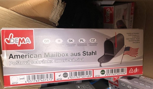 Amerikai postaláda antracit | Dema