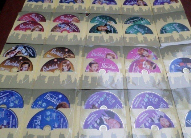 Amerikai vígjáték filmsorozat 36 db DVD Bewitched