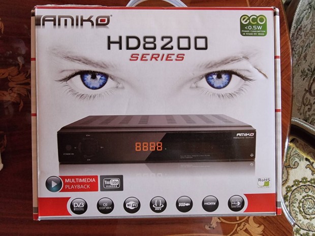 Amiko HD8200 beltri egysg.