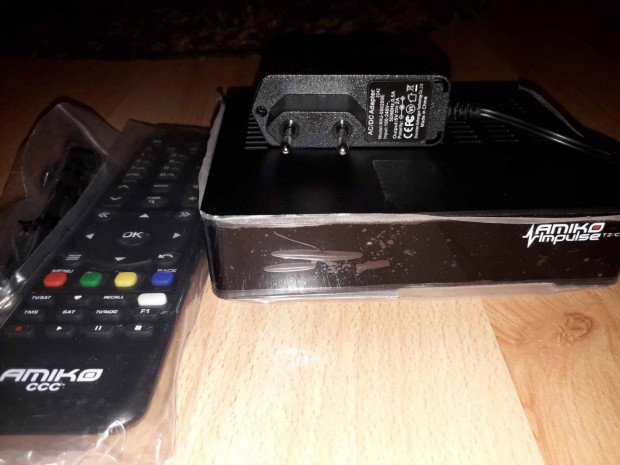 Amiko Impulse T2/C Setupbox Okositva Eladó!
