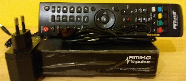 Amiko Impulse T2/C Setupbox Okositva Elad!