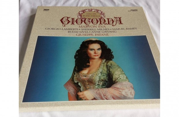 Amilcare Ponchielli - 1989 Gioconda 3 lp Opera komplett kiads