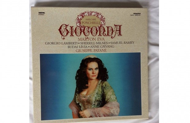 Amilcare Ponchielli - 1989 Gioconda 3 lp Opera komplett kiads