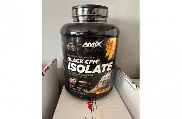 Amix Black CFM Isolate 2000g Salted Caramel Ice Cream fehrje