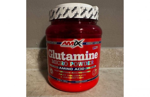 Amix Glutamine Powder 500g Natr