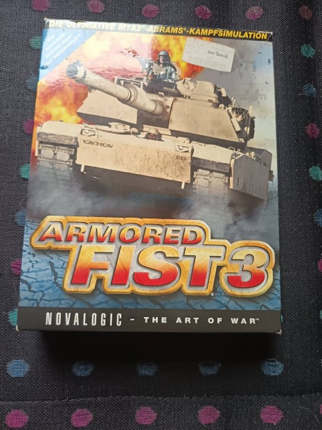 Amored Fist 3 cd pc számítógépes dobozos játék
