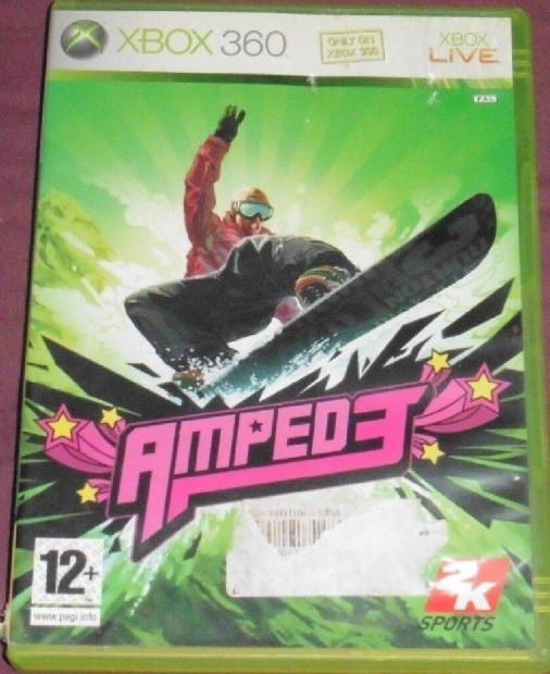 Amped 3. (snowboard) Gyri Xbox 360 Jtk akr flron