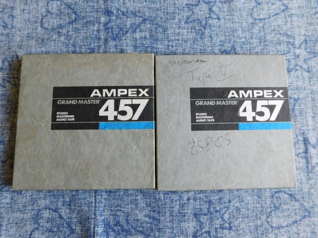 Ampex orsón Scotch +Basf szalag 18cm 4db