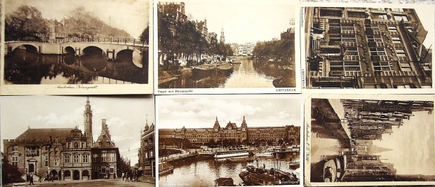 Amsterdam Hollandia postatiszta k�peslap