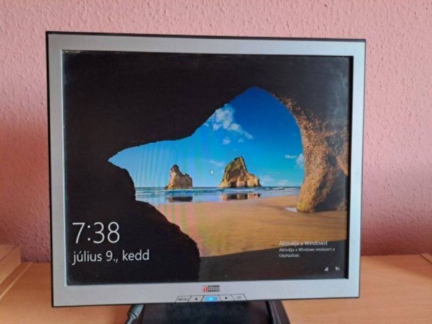 Amw 17" LCD monitor VGA DVI , pr szz rs